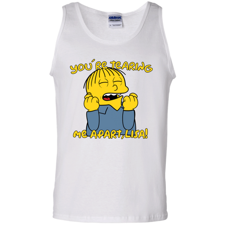 T-Shirts White / S Ralph Wiseau Men's Tank Top