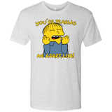 T-Shirts Heather White / S Ralph Wiseau Men's Triblend T-Shirt