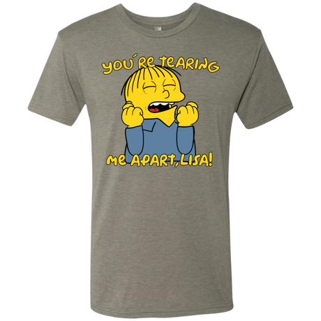 T-Shirts Venetian Grey / S Ralph Wiseau Men's Triblend T-Shirt