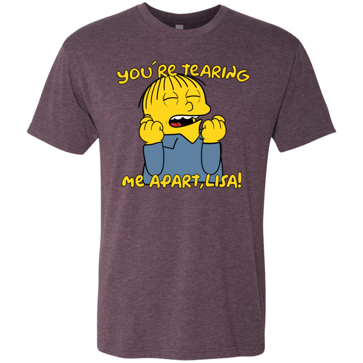 T-Shirts Vintage Purple / S Ralph Wiseau Men's Triblend T-Shirt