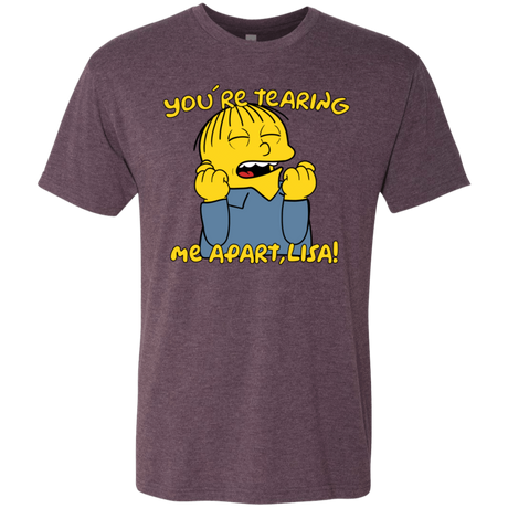 T-Shirts Vintage Purple / S Ralph Wiseau Men's Triblend T-Shirt