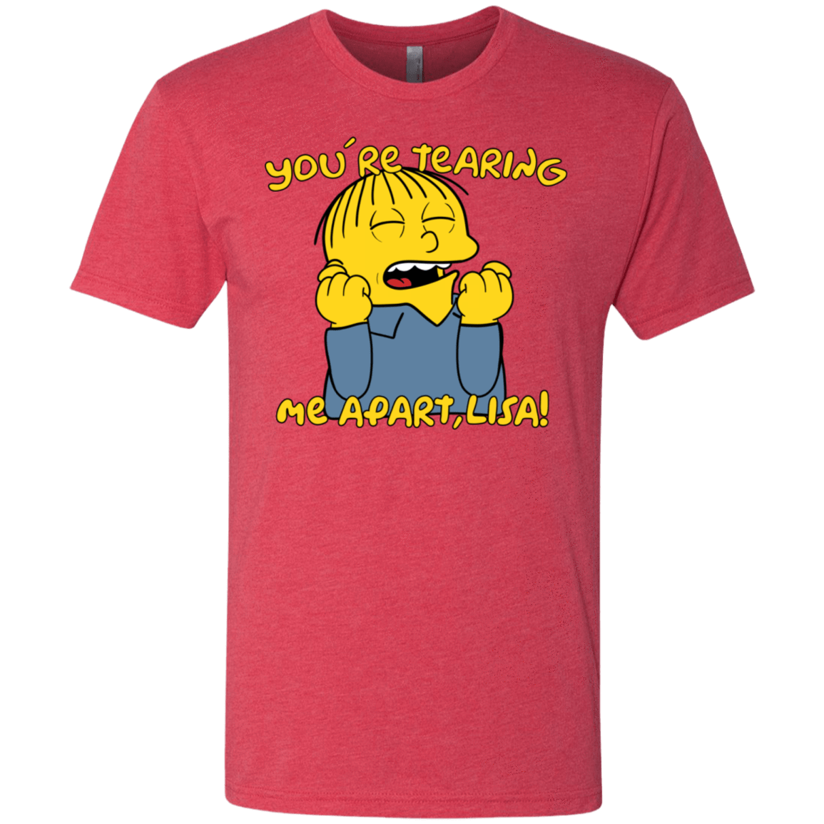 T-Shirts Vintage Red / S Ralph Wiseau Men's Triblend T-Shirt