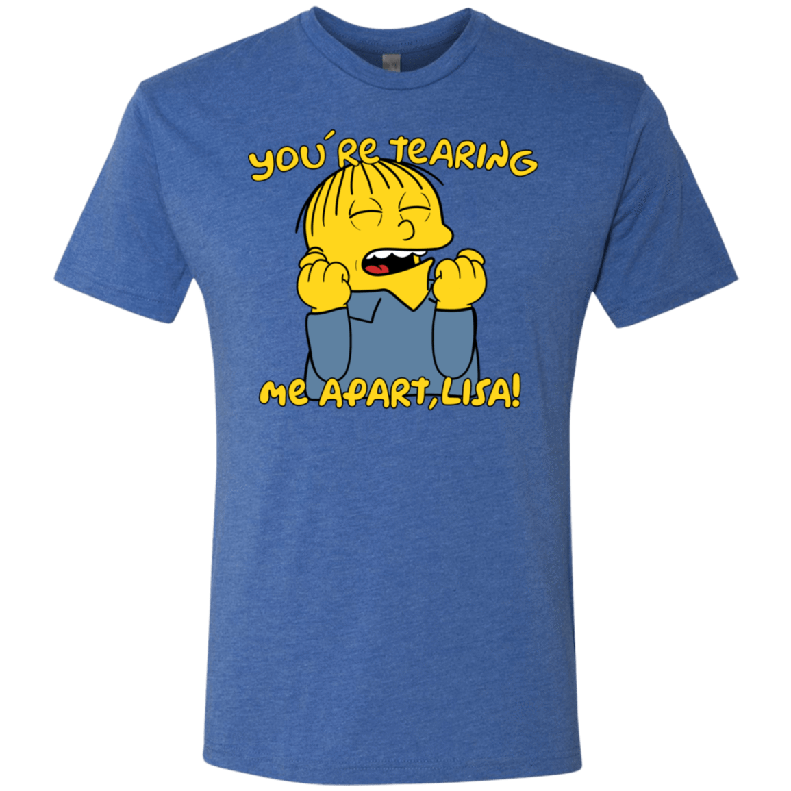 T-Shirts Vintage Royal / S Ralph Wiseau Men's Triblend T-Shirt