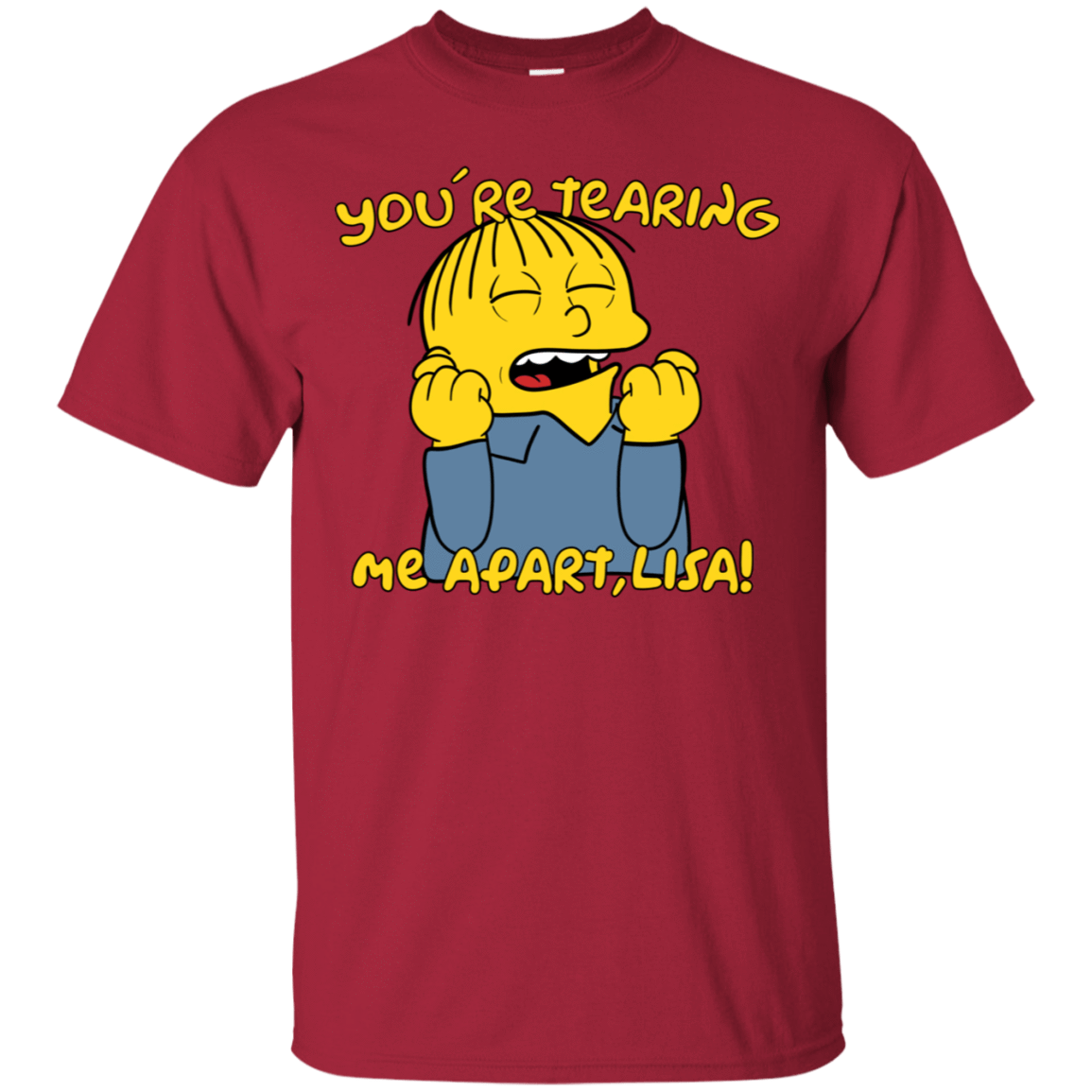 T-Shirts Cardinal / S Ralph Wiseau T-Shirt