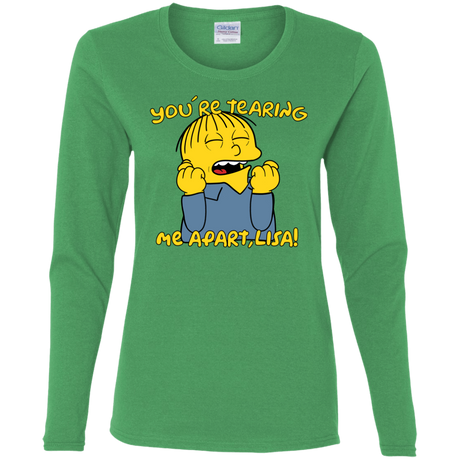 T-Shirts Irish Green / S Ralph Wiseau Women's Long Sleeve T-Shirt