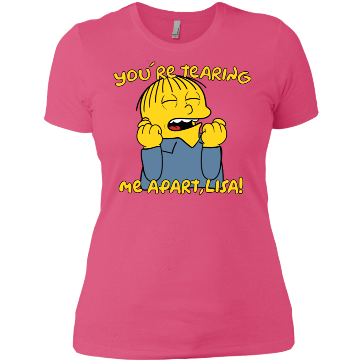 T-Shirts Hot Pink / X-Small Ralph Wiseau Women's Premium T-Shirt