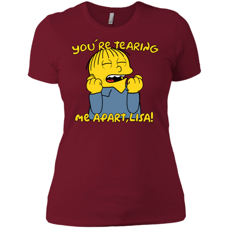 T-Shirts Scarlet / S Ralph Wiseau Women's Premium T-Shirt