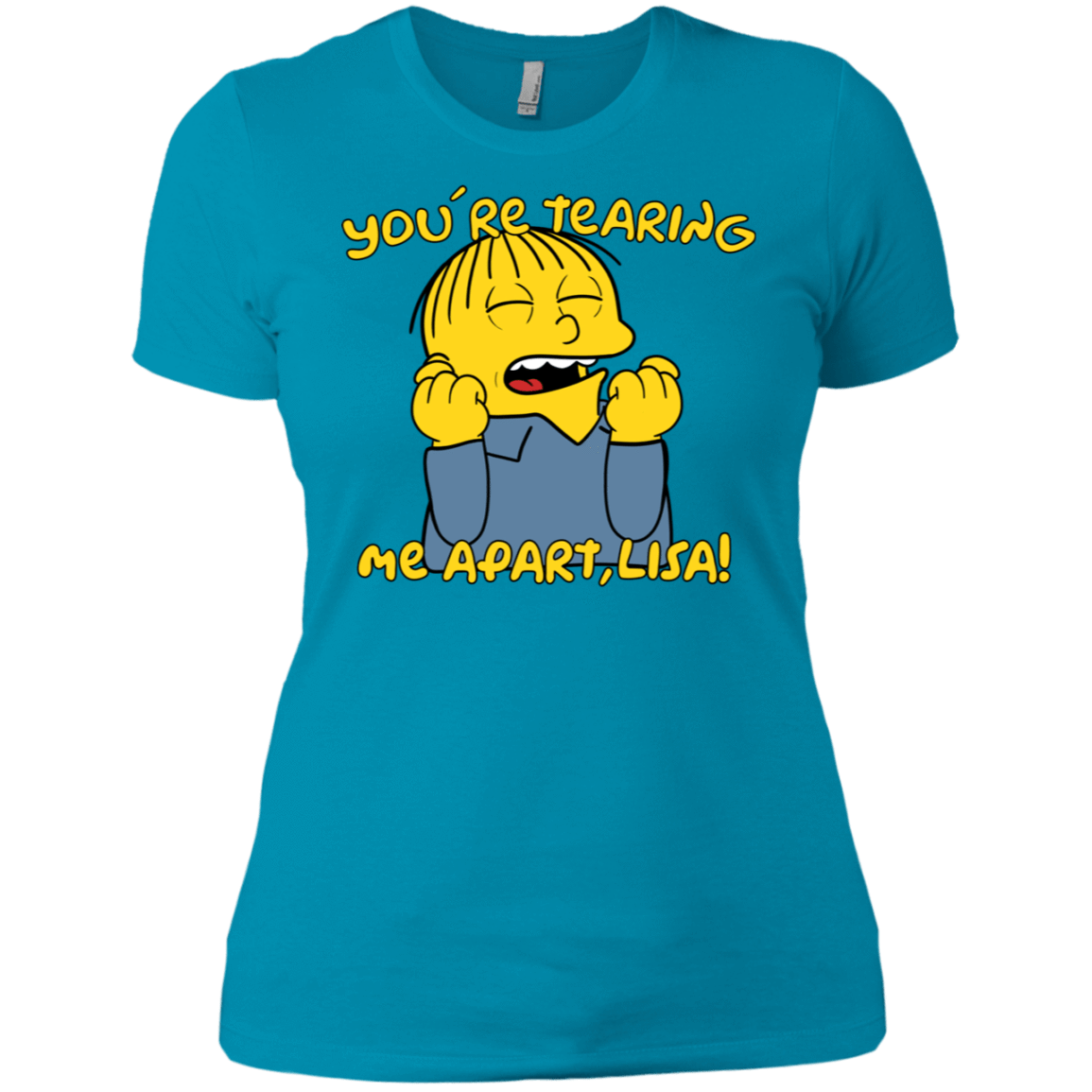 T-Shirts Turquoise / X-Small Ralph Wiseau Women's Premium T-Shirt