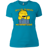 T-Shirts Turquoise / X-Small Ralph Wiseau Women's Premium T-Shirt