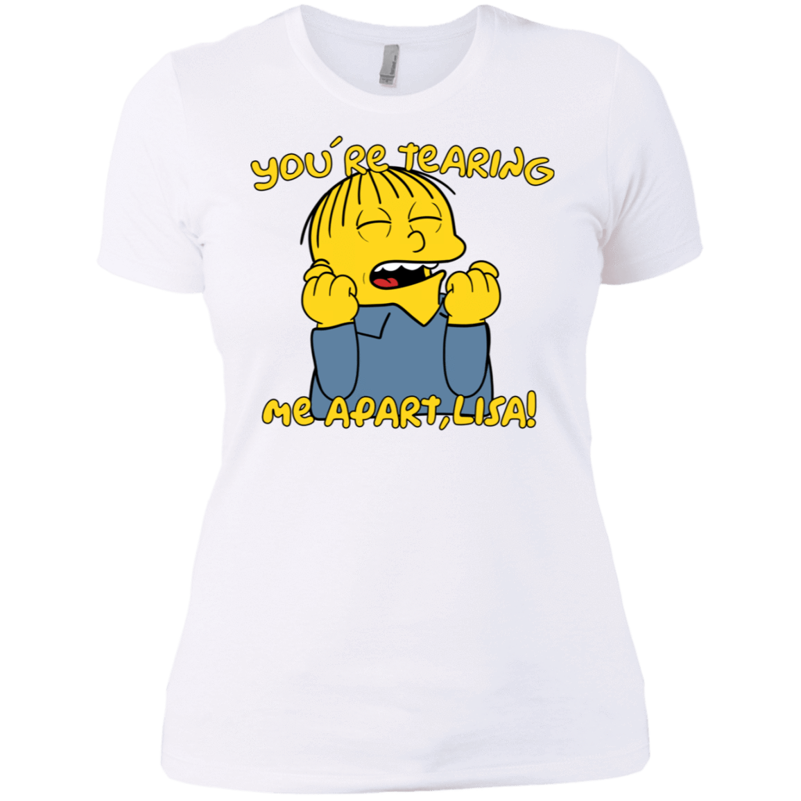 T-Shirts White / X-Small Ralph Wiseau Women's Premium T-Shirt