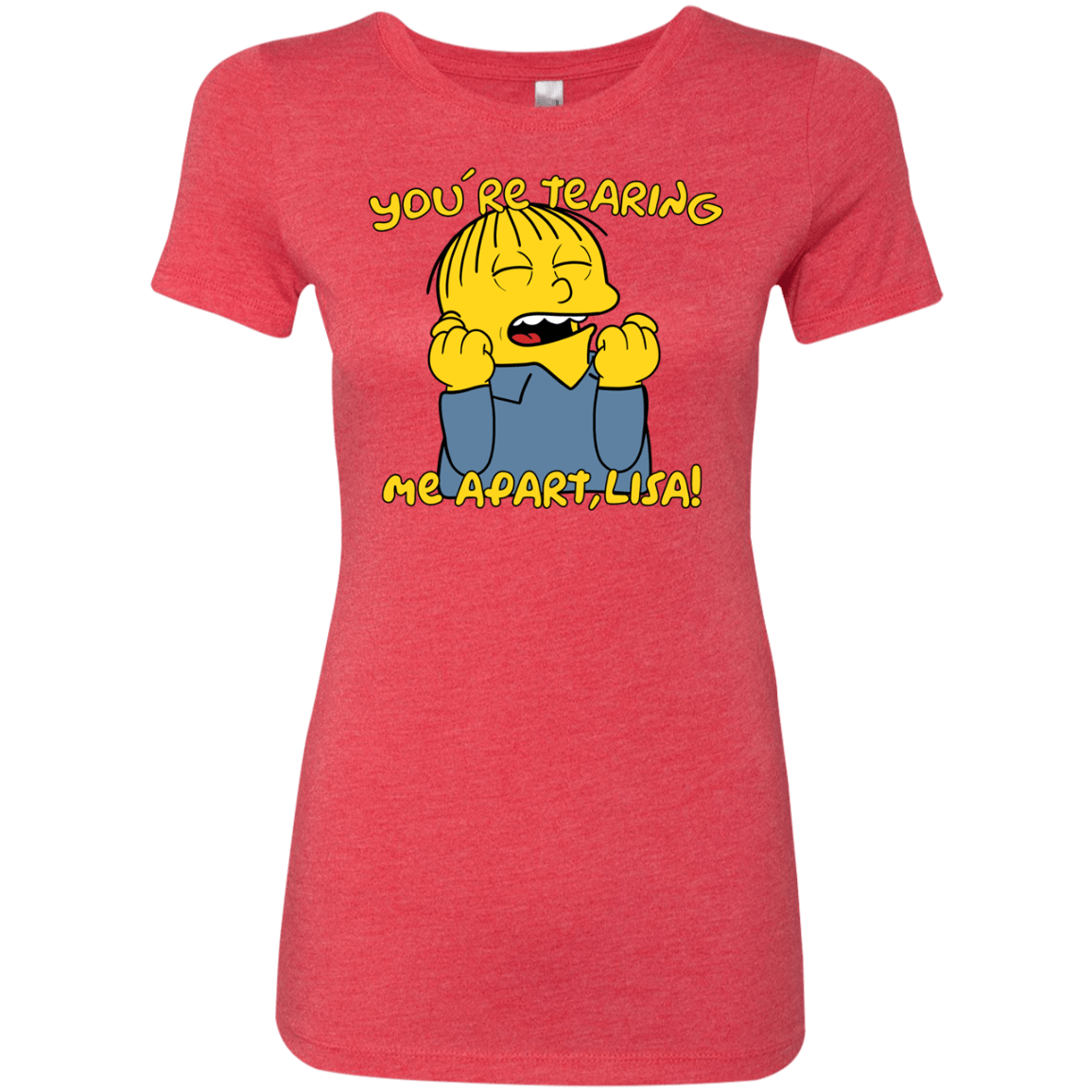 T-Shirts Vintage Red / S Ralph Wiseau Women's Triblend T-Shirt