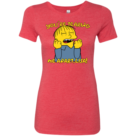 T-Shirts Vintage Red / S Ralph Wiseau Women's Triblend T-Shirt
