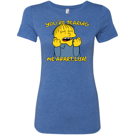 T-Shirts Vintage Royal / S Ralph Wiseau Women's Triblend T-Shirt