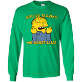 T-Shirts Irish Green / YS Ralph Wiseau Youth Long Sleeve T-Shirt