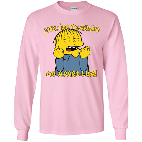 T-Shirts Light Pink / YS Ralph Wiseau Youth Long Sleeve T-Shirt