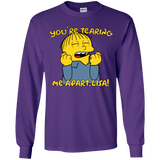 T-Shirts Purple / YS Ralph Wiseau Youth Long Sleeve T-Shirt