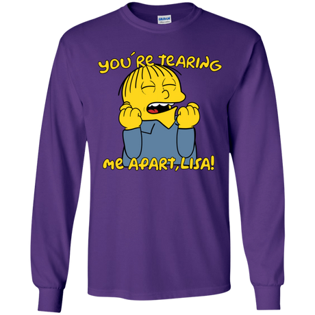 T-Shirts Purple / YS Ralph Wiseau Youth Long Sleeve T-Shirt
