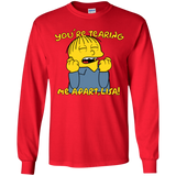 T-Shirts Red / YS Ralph Wiseau Youth Long Sleeve T-Shirt