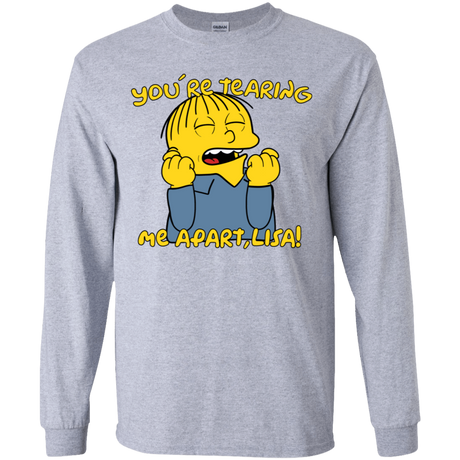 T-Shirts Sport Grey / YS Ralph Wiseau Youth Long Sleeve T-Shirt