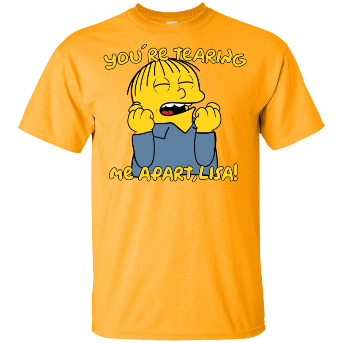 T-Shirts Gold / YXS Ralph Wiseau Youth T-Shirt