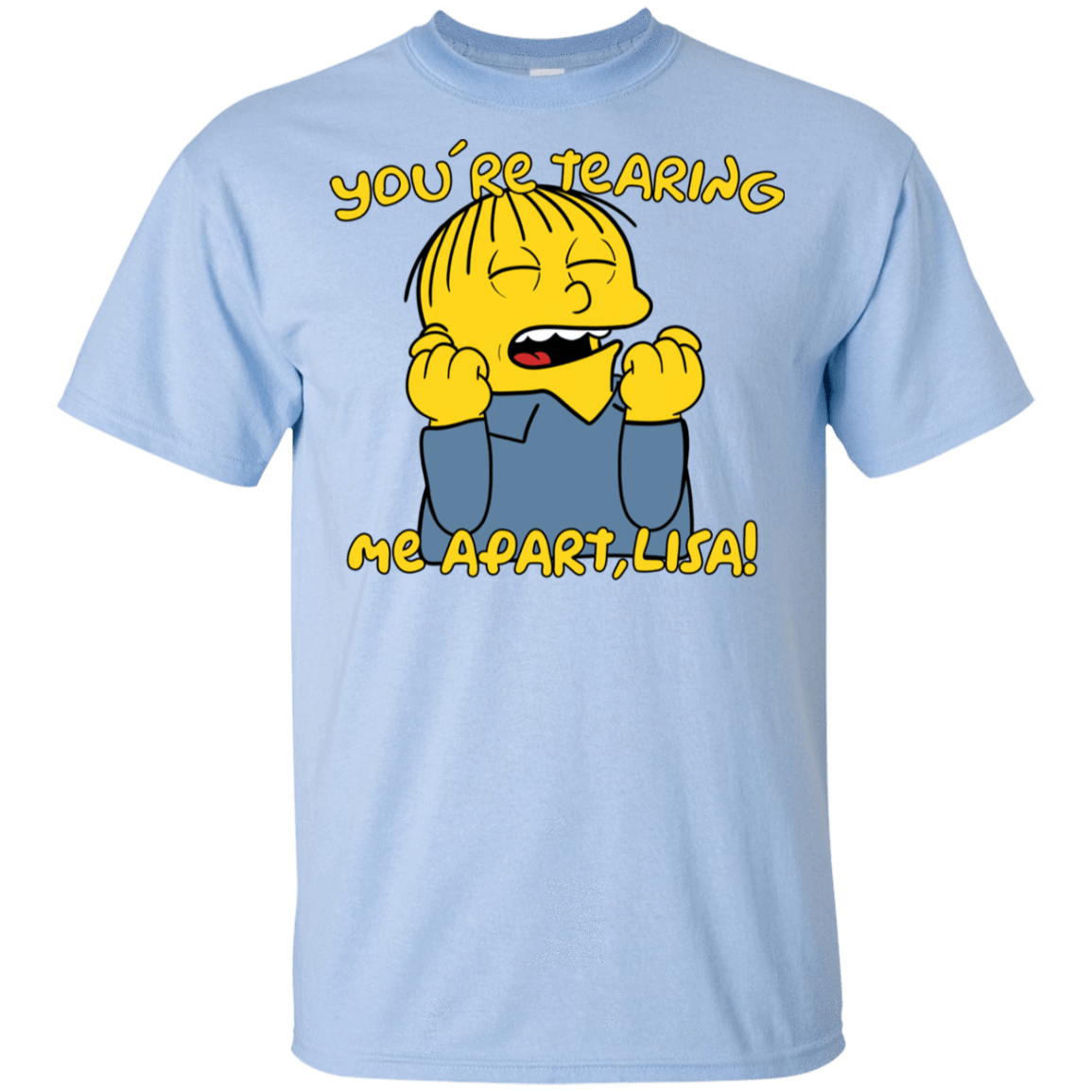 T-Shirts Light Blue / YXS Ralph Wiseau Youth T-Shirt