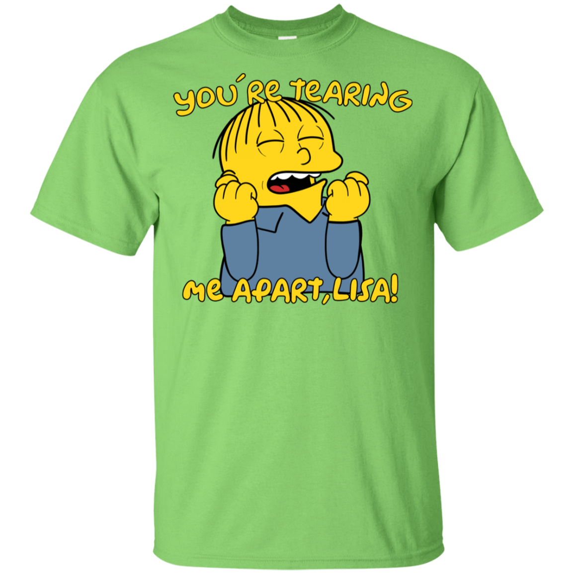 T-Shirts Lime / YXS Ralph Wiseau Youth T-Shirt