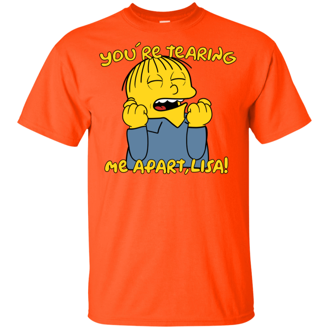 T-Shirts Orange / YXS Ralph Wiseau Youth T-Shirt