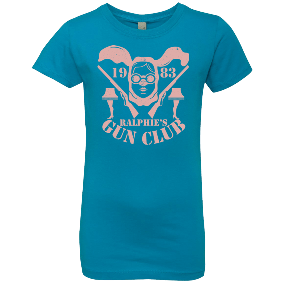 T-Shirts Turquoise / YXS Ralphies Gun Club Girls Premium T-Shirt