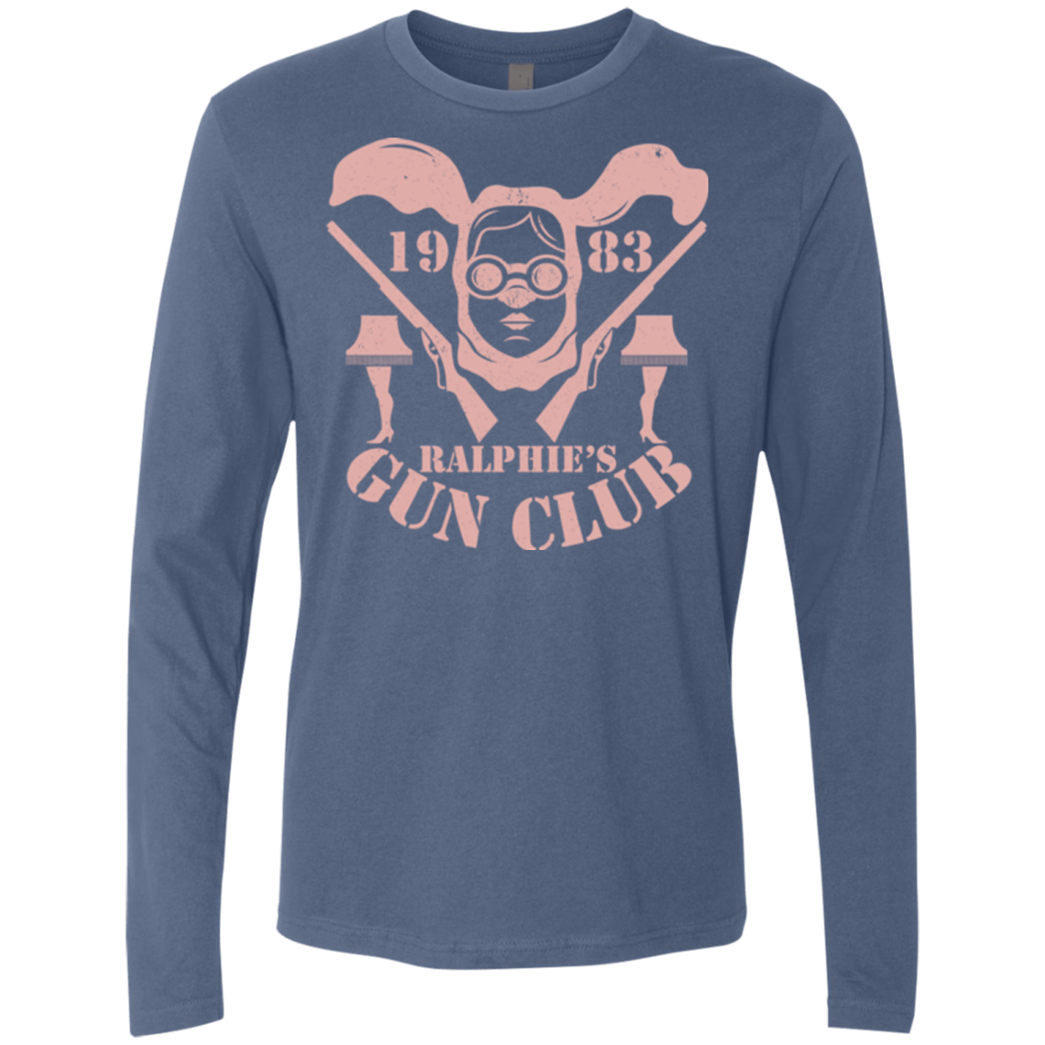 T-Shirts Indigo / Small Ralphies Gun Club Men's Premium Long Sleeve