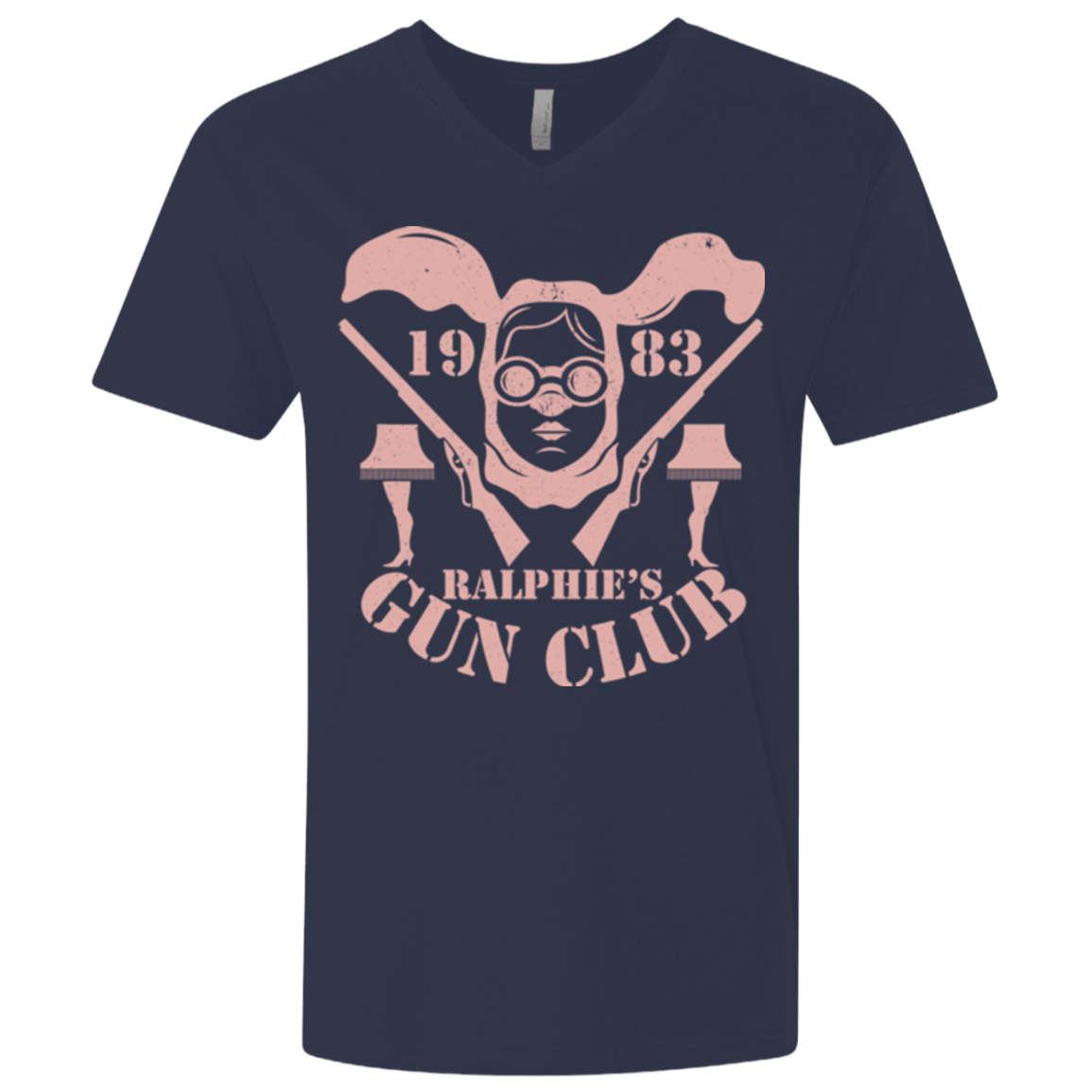 T-Shirts Midnight Navy / X-Small Ralphies Gun Club Men's Premium V-Neck