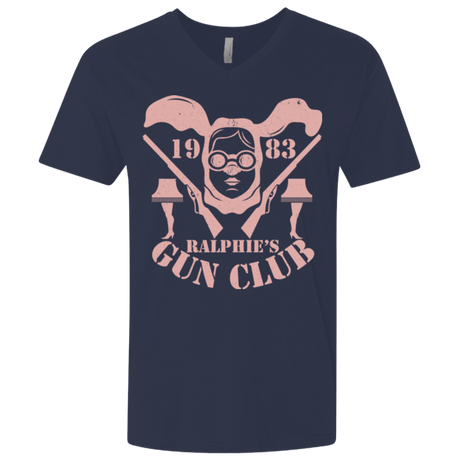 T-Shirts Midnight Navy / X-Small Ralphies Gun Club Men's Premium V-Neck