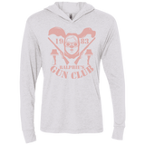 T-Shirts Heather White / X-Small Ralphies Gun Club Triblend Long Sleeve Hoodie Tee