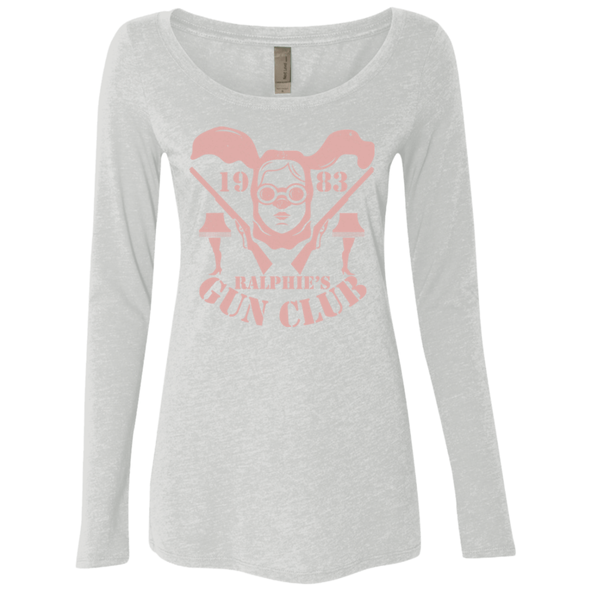 T-Shirts Heather White / Small Ralphies Gun Club Women's Triblend Long Sleeve Shirt