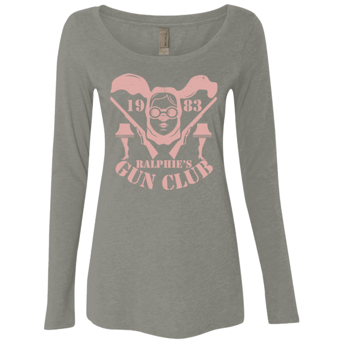 T-Shirts Venetian Grey / Small Ralphies Gun Club Women's Triblend Long Sleeve Shirt