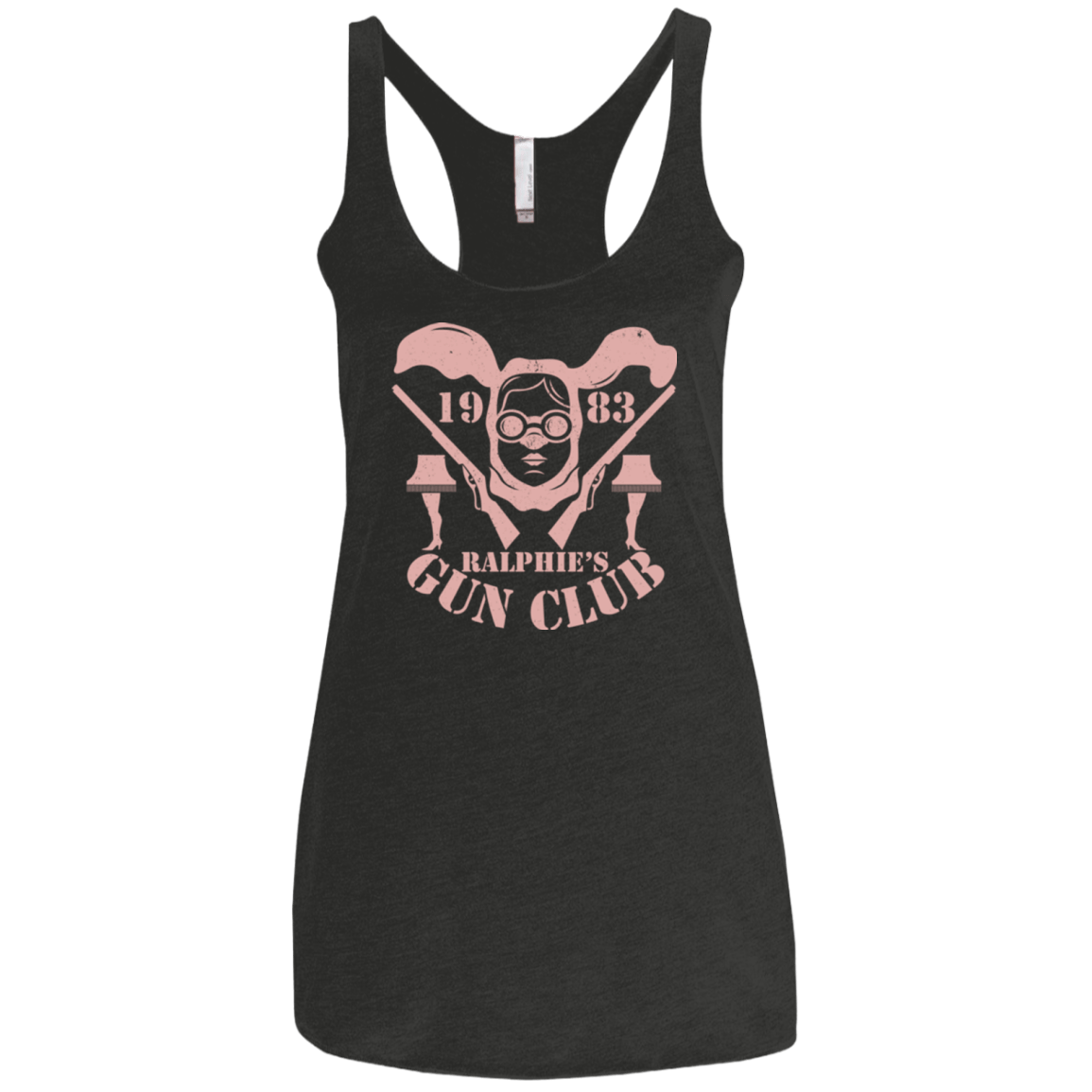 T-Shirts Vintage Black / X-Small Ralphies Gun Club Women's Triblend Racerback Tank