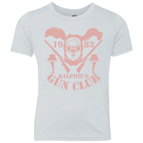 T-Shirts Heather White / YXS Ralphies Gun Club Youth Triblend T-Shirt