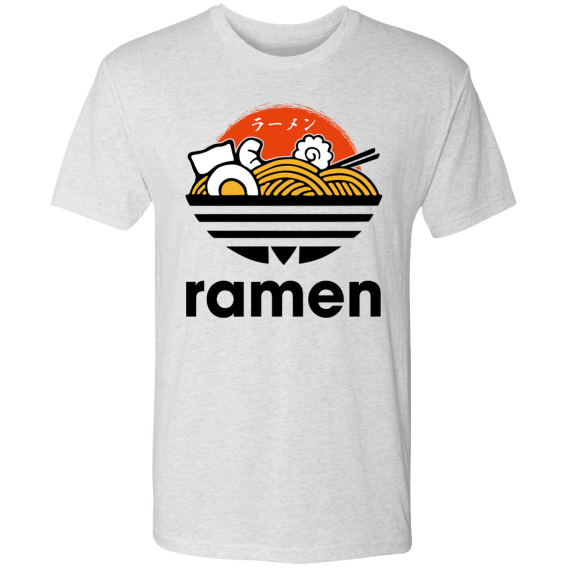 T-Shirts Heather White / S Ramen Classic Men's Triblend T-Shirt