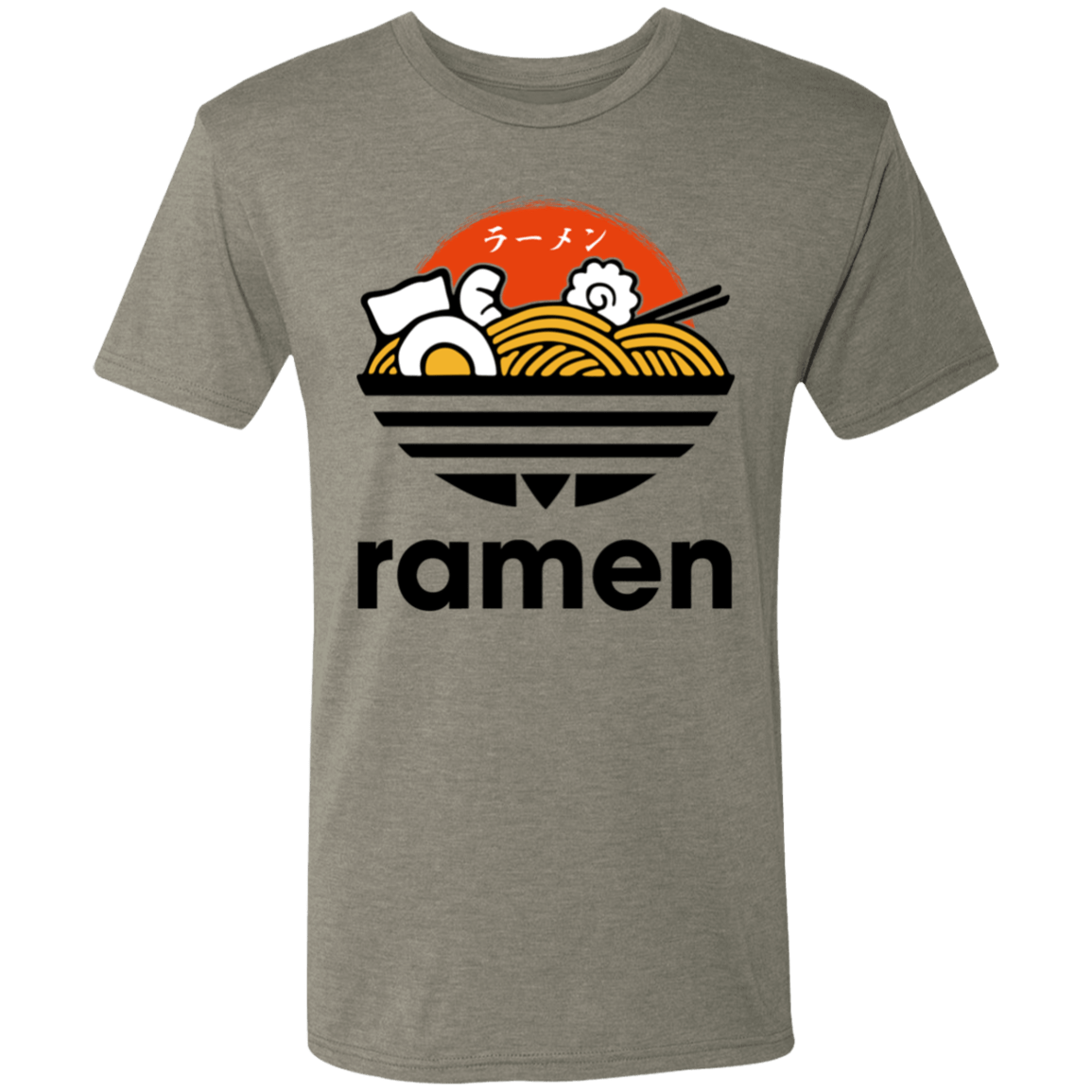 T-Shirts Venetian Grey / S Ramen Classic Men's Triblend T-Shirt