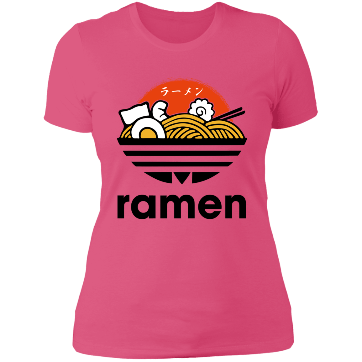 T-Shirts Hot Pink / S Ramen Classic Women's Premium T-Shirt