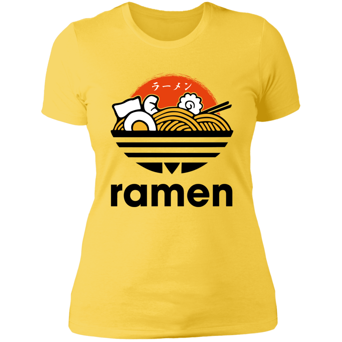T-Shirts Vibrant Yellow / S Ramen Classic Women's Premium T-Shirt