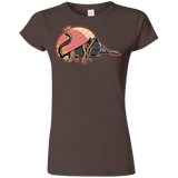 T-Shirts Dark Chocolate / S Ramen Loving Cat Junior Slimmer-Fit T-Shirt