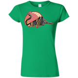 T-Shirts Irish Green / S Ramen Loving Cat Junior Slimmer-Fit T-Shirt