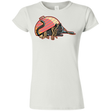 T-Shirts White / S Ramen Loving Cat Junior Slimmer-Fit T-Shirt