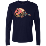 T-Shirts Midnight Navy / S Ramen Loving Cat Men's Premium Long Sleeve