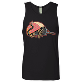 T-Shirts Black / S Ramen Loving Cat Men's Premium Tank Top