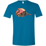 T-Shirts Antique Sapphire / S Ramen Loving Cat Men's Semi-Fitted Softstyle