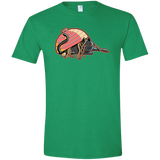 T-Shirts Heather Irish Green / M Ramen Loving Cat Men's Semi-Fitted Softstyle