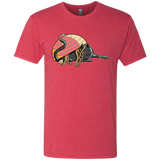 T-Shirts Vintage Red / S Ramen Loving Cat Men's Triblend T-Shirt