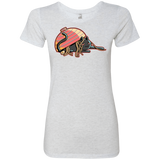 T-Shirts Heather White / S Ramen Loving Cat Women's Triblend T-Shirt