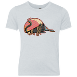 T-Shirts Heather White / YXS Ramen Loving Cat Youth Triblend T-Shirt